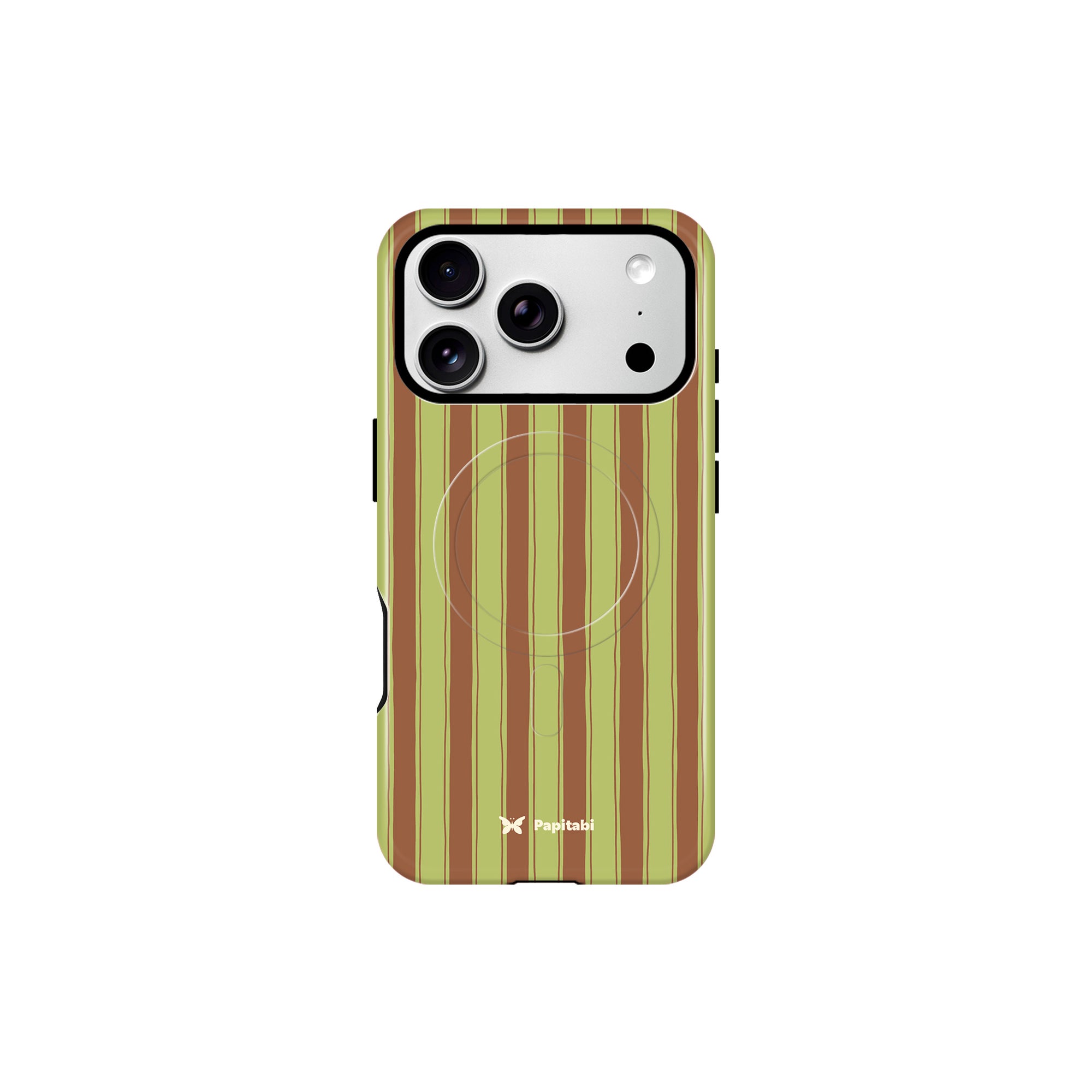 DualMag｜Stripe #iPhone 17 Pro Max*