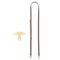 Leather shoulder strap + Holder