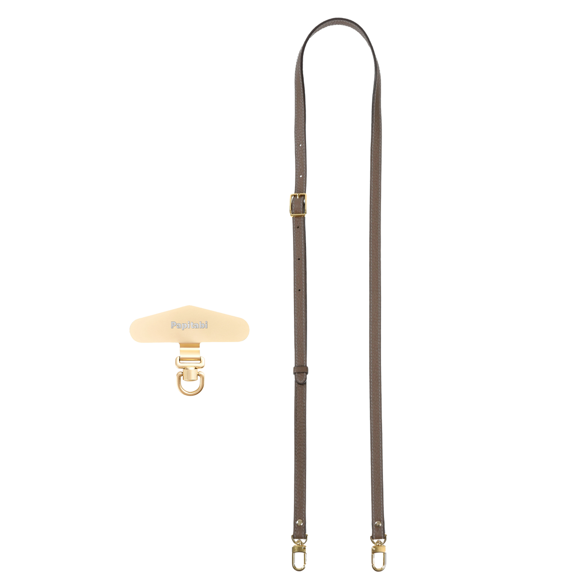 Leather shoulder strap + Holder